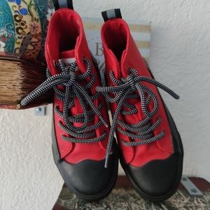 Hunter for Target 🎯 Dipped High Top Sneakers Red